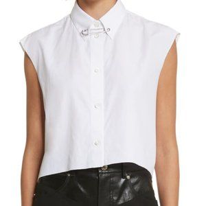COPY - HELMUT LANG CROPPED SHIRT